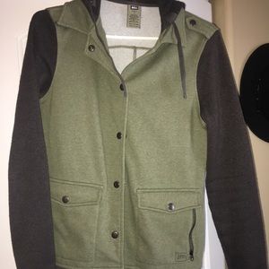 REI Jacket olive green
